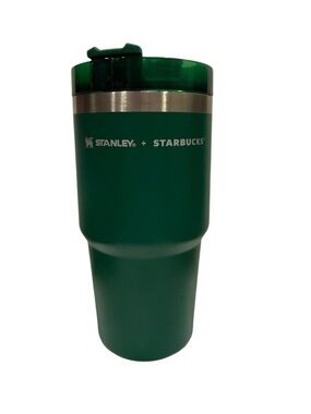 Starbucks Mexico + Stanley 2023 Green Tumbler 20oz No Straw